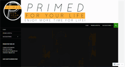 Desktop Screenshot of primedforyourlife.com